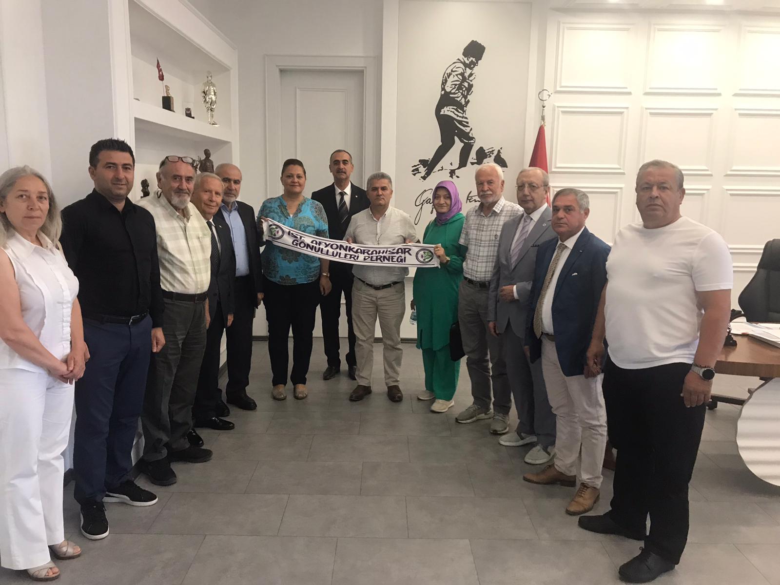ŞEHİRDEKİ SİVİL TOPLUM ÖRGÜTÜ TEMSİLCİLERİ İLE BİR ARAYA GELDİ