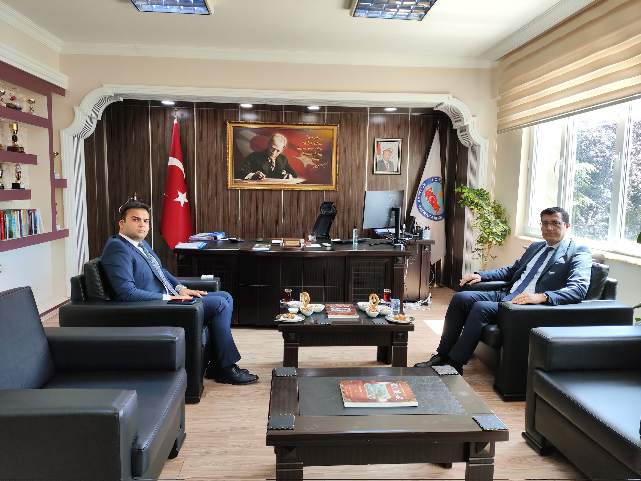 Kaymakam Türk Başsavcı Köroğlu’yla Bir Araya Geldi