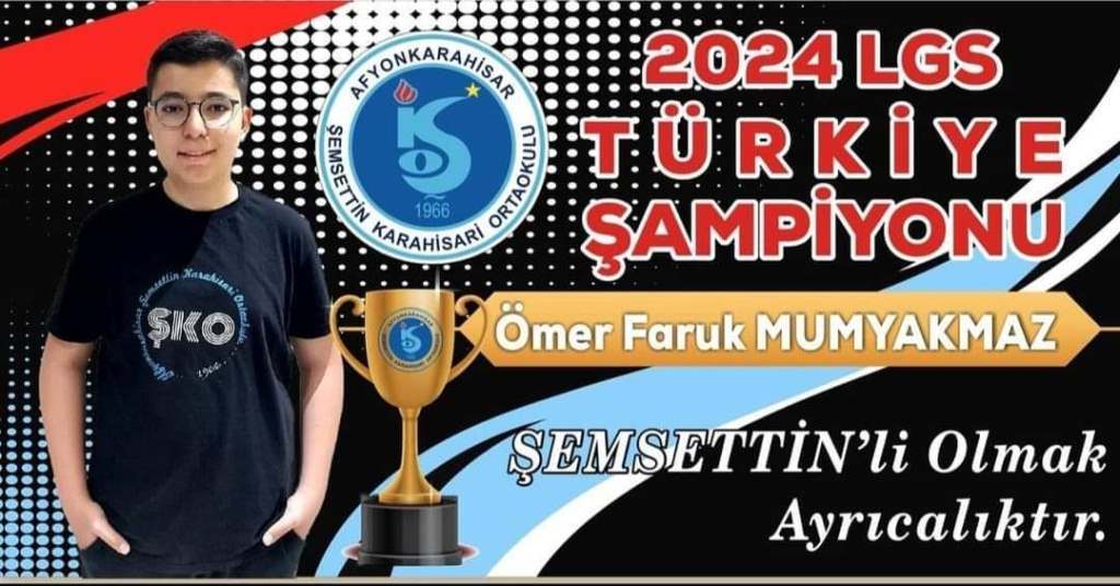 "BU BÜYÜK BAŞARIYI HAK ETTİĞİNE YÜREKTEN İNANIYORUM"