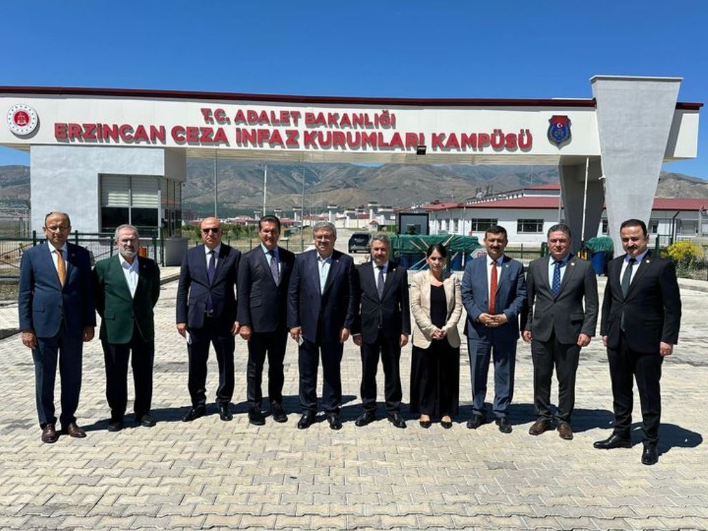 TBMM HÜKÜMLÜ VE TUTUKLU HAKLARINI İNCELEME ALT KOMİSYONU ERZİNCAN'DA İNCELEMELERİNE BAŞLADI
