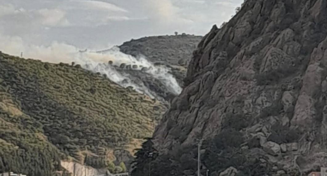 Afyonkarahisar’da ormanlık alanda yangın: Ekiplerin müdahalesi sürüyor