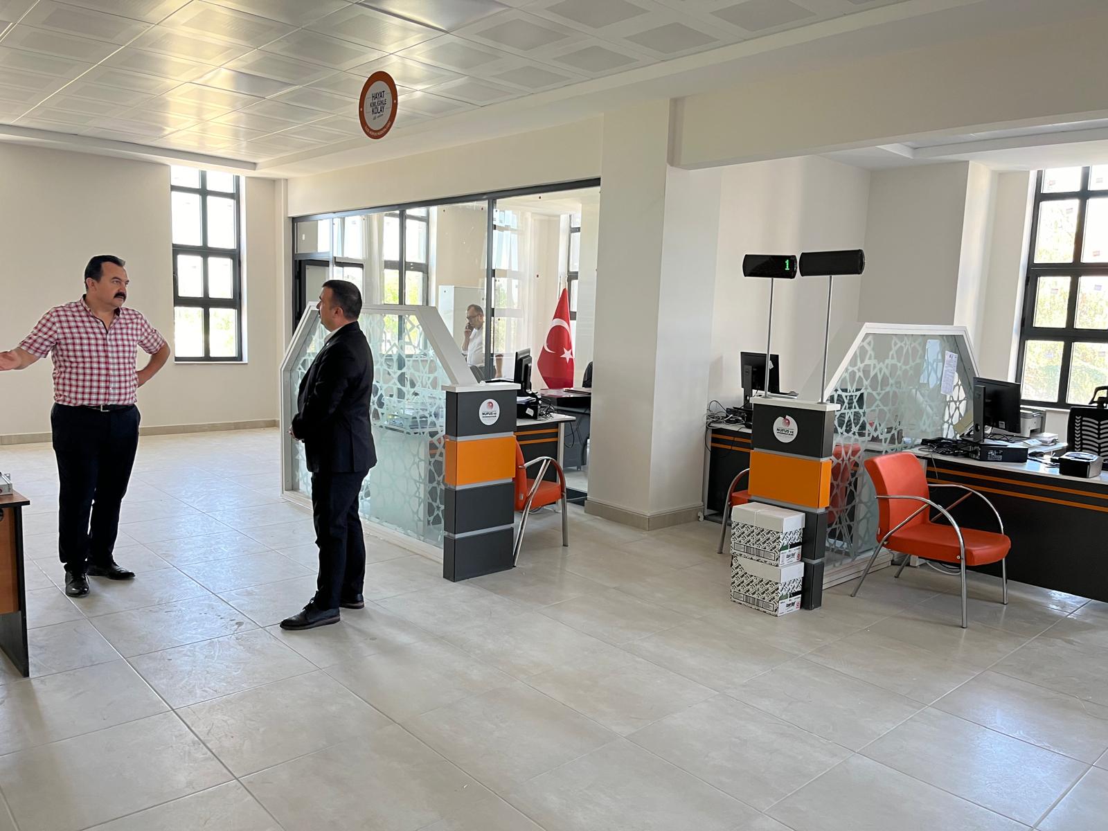 İscehisar İlçe Nüfus Müdürlüğü Yeni Hükümet Konağında Hizmete Başladı