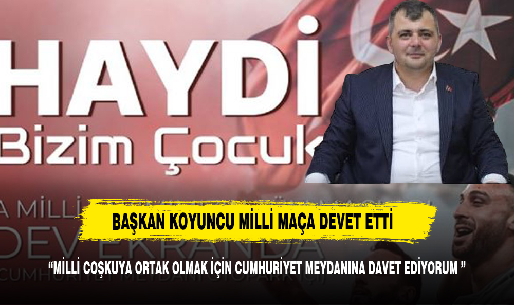 Başkan   Koyuncu Emirdağlıları kent meydanına  davet etti