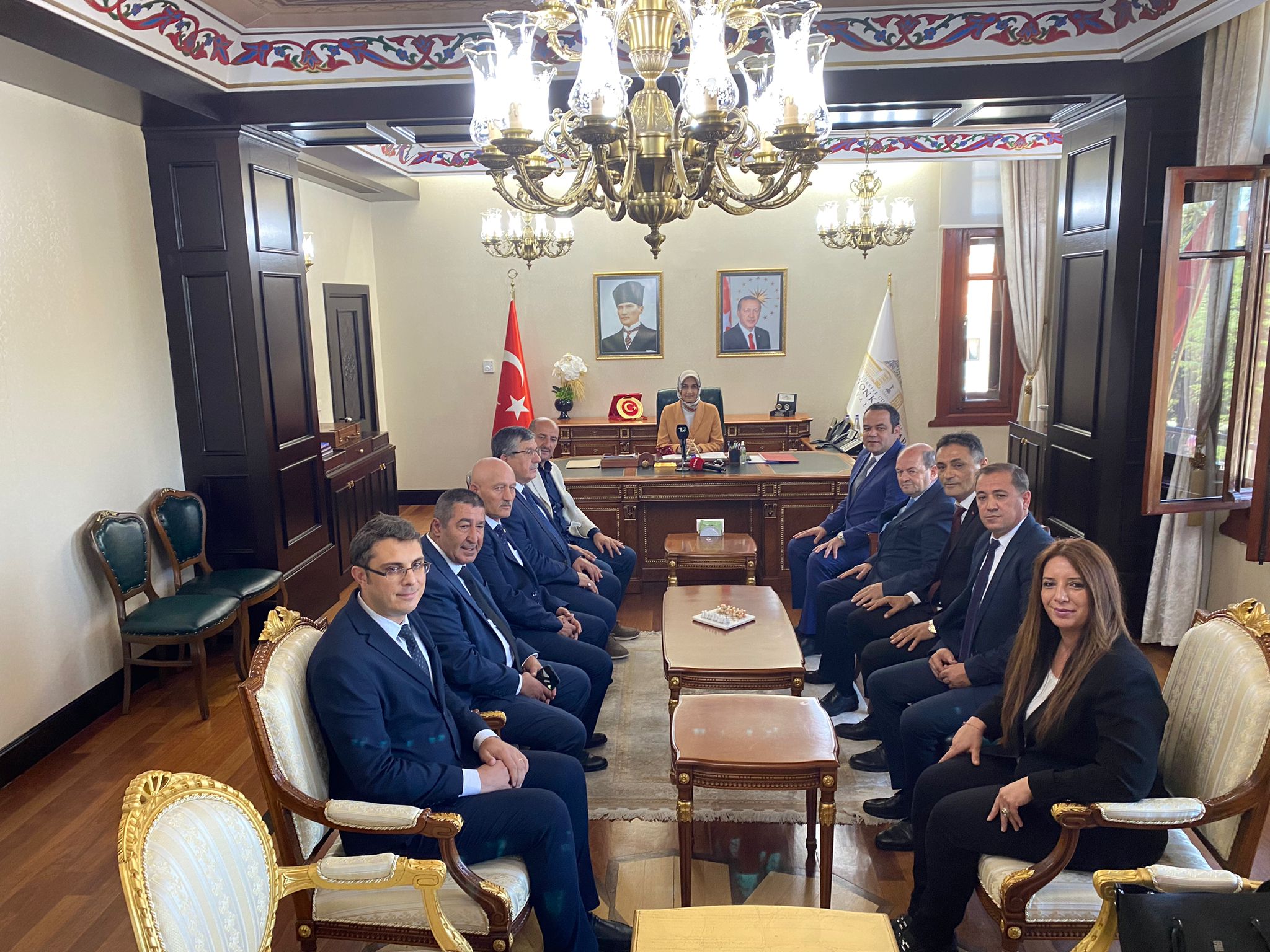 AGC'den Vali Doç. Dr. Kübra Güran Yiğitbaşı'na Ziyaret