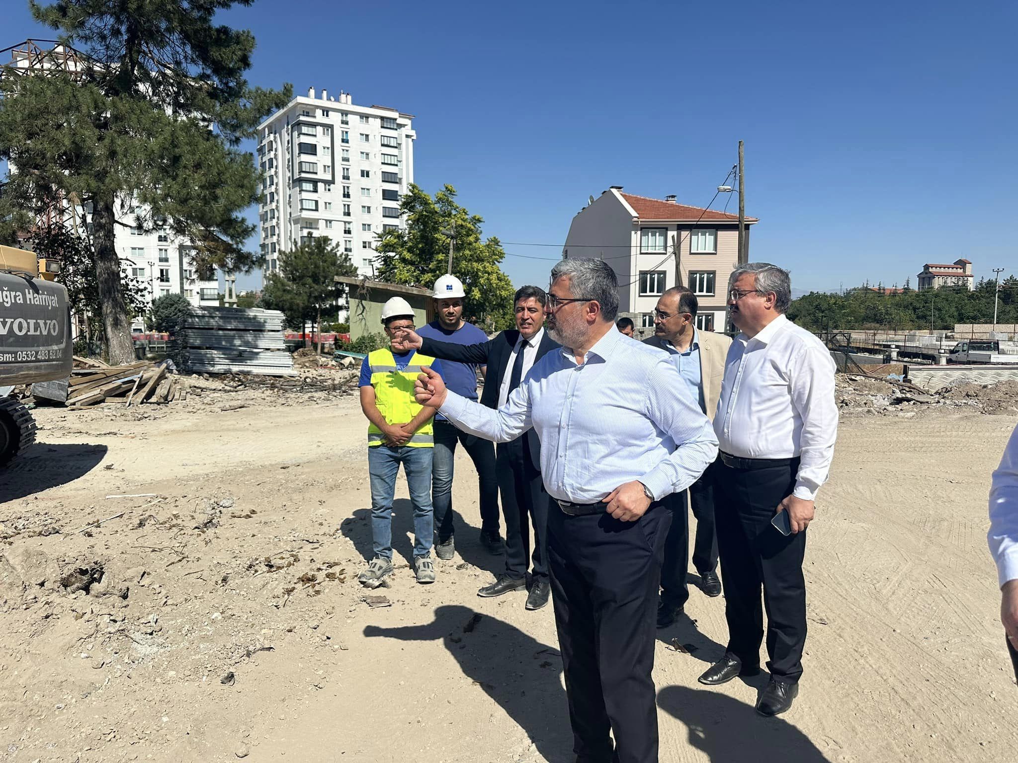 VEKİLLER GİS TRAFO MERKEZİ’Nİ İNCELEDİ
