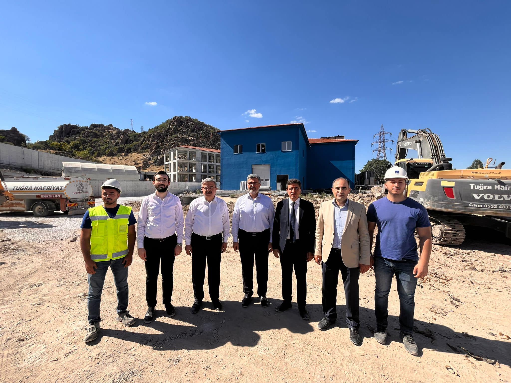 VEKİLLER GİS TRAFO MERKEZİ’Nİ İNCELEDİ
