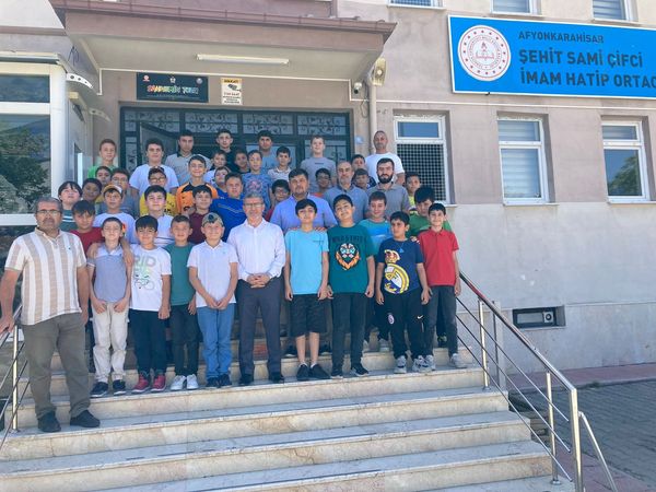 Şehit Sami Çiftçi İmam Hatip Ortaokulu'nda Yaz Kur'an Kursları Başladı