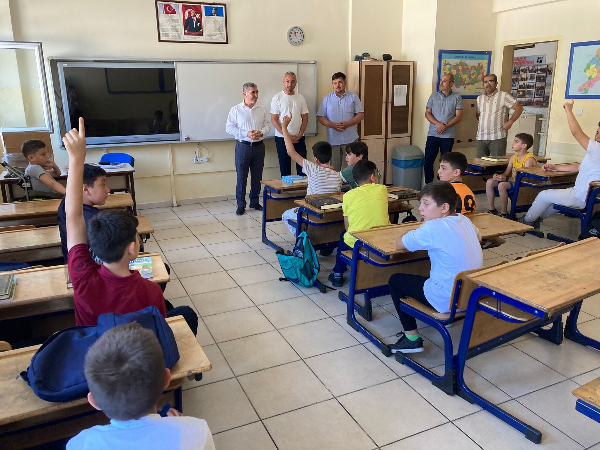 Şehit Sami Çiftçi İmam Hatip Ortaokulu'nda Yaz Kur'an Kursları Başladı