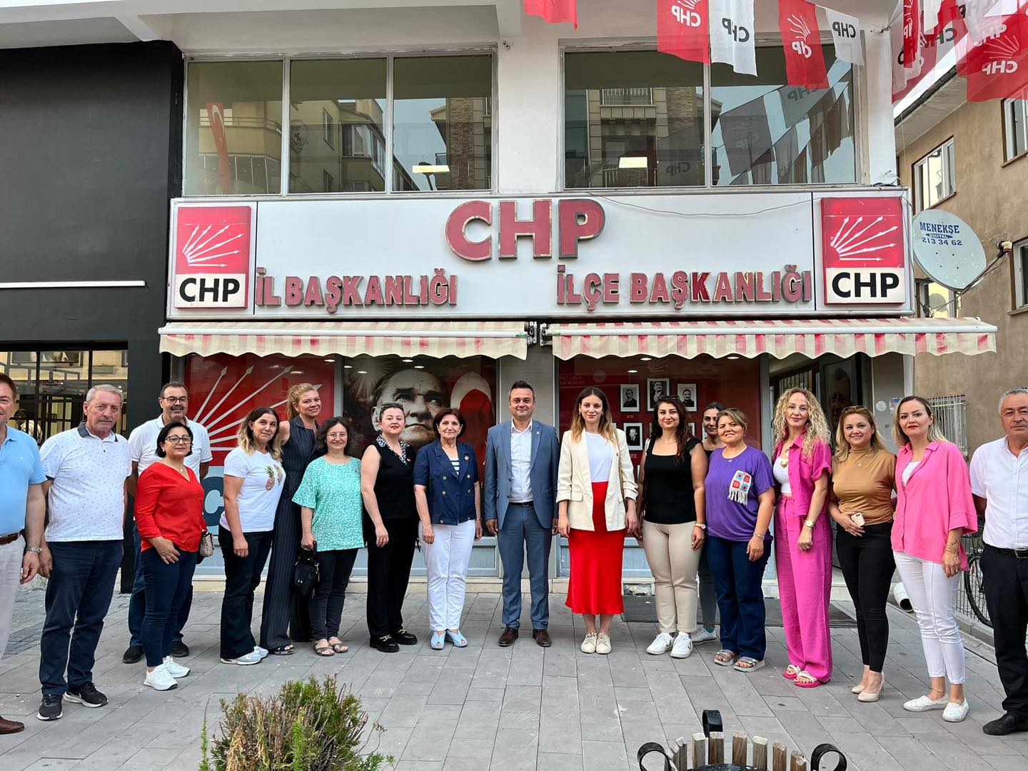 CHP  Afyonkarahisar Kadın Kolları İl Başkanı Makbule Abay'dan Ziyaret