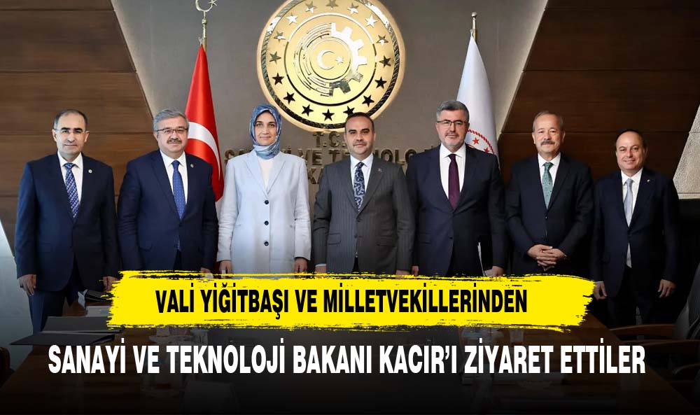 Afyonkarahisar Valisi ve Milletvekillerinden Sanayi ve Teknoloji Bakanı'na Ziyaret