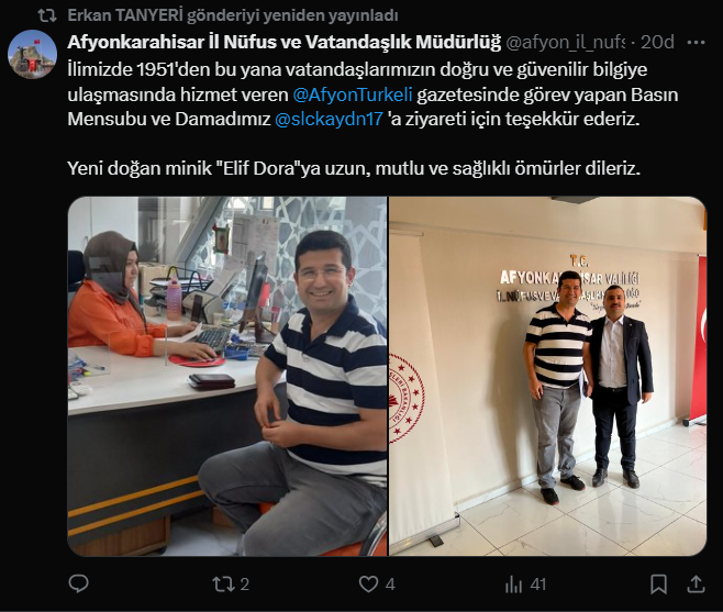 "Hoş geldin Elif Dora!"  Aydın Çifti, Yeni Doğan Kızları Elif Dora İçin Kimlik Başvurusunu Yaptı!