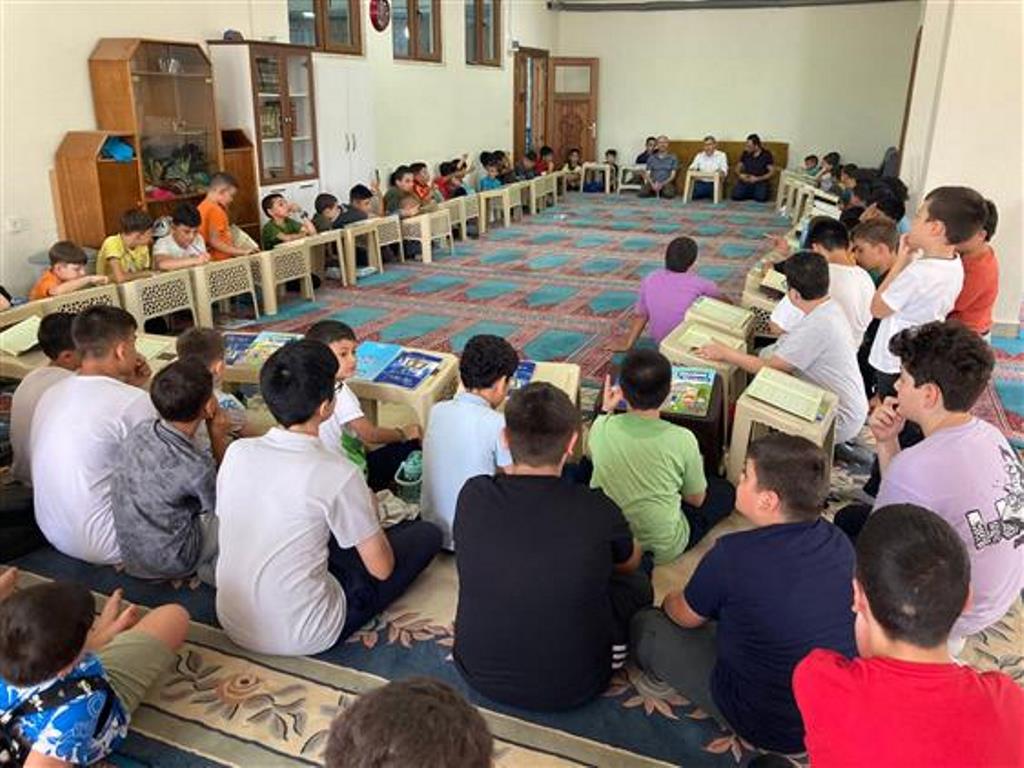 KUR'AN KURSU ZİYARETLERİ SÜRÜYOR