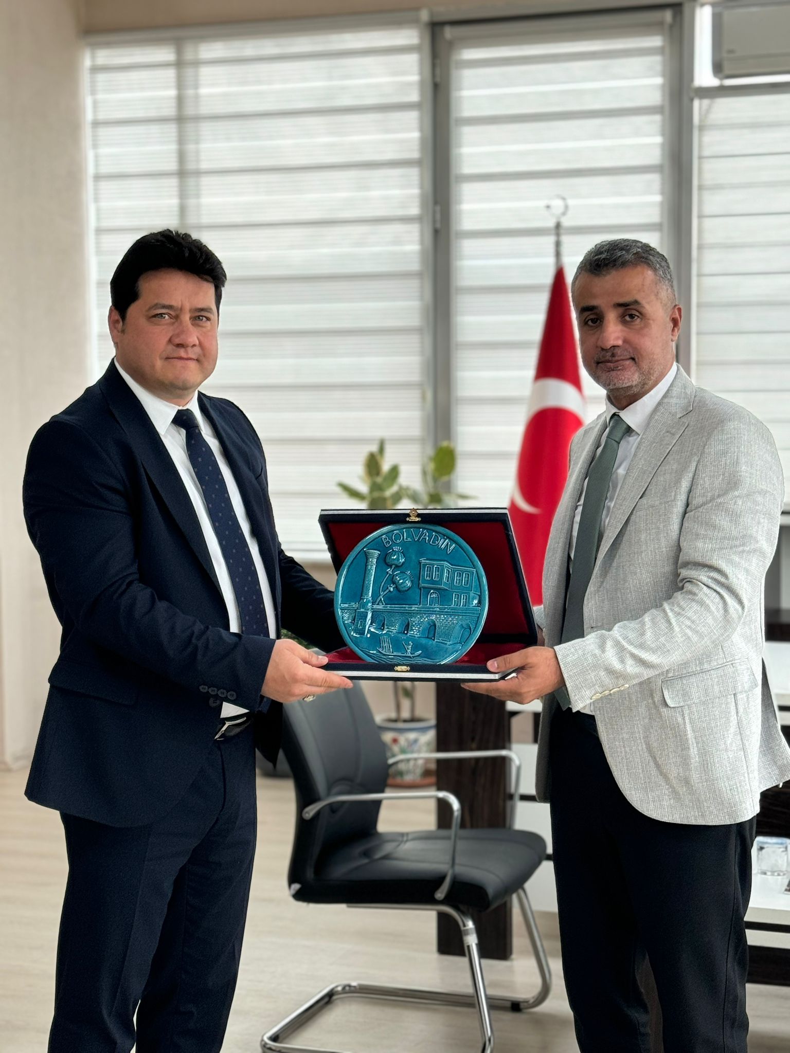 Başkan Aynacı'dan Zafer Kalkınma Ajansı'na Ziyaret
