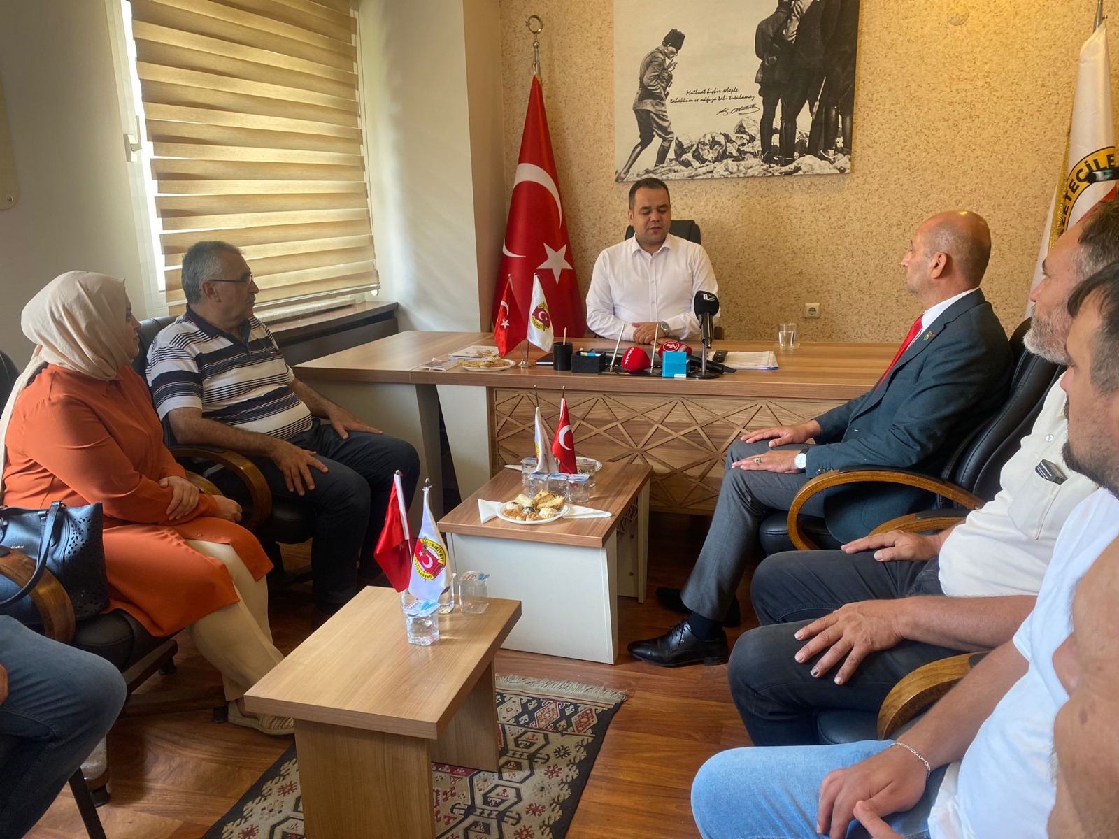 KUMARTAŞLI, ÖNDER ARTUK'A HAYIRLI OLSUN DİLEKLERİNDE BULUNDU