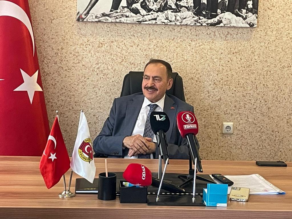 VEYSEL EROĞLU, AFYON GAZETECİLER CEMİYETİ'Nİ ZİYARET ETTİ
