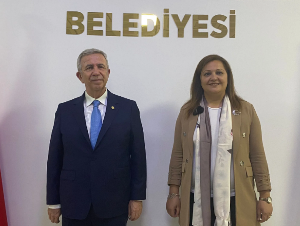 BAŞKAN MANSUR YAVAŞTAN, BAŞKAN KÖKSAL'A ZİYARET