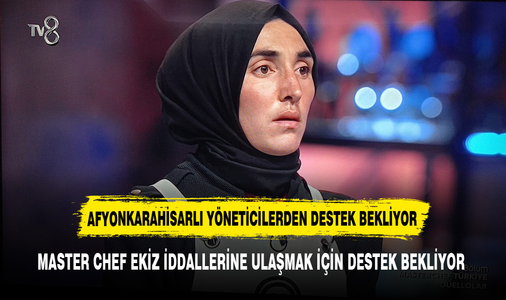 MASTER CHEF EKİZ İDEALLERİNE ULAŞMAK İÇİN DESTEK BEKLİYOR