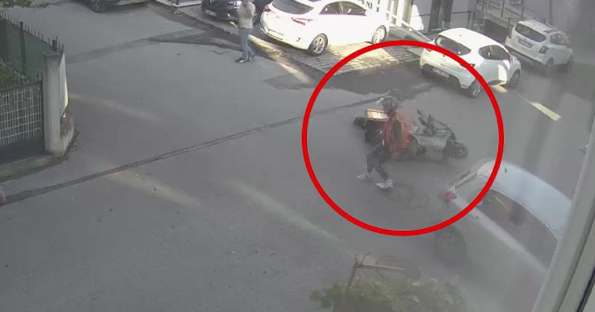 Kıl Payı Kurtuldu!  Refleksi sayesinde yara almadan kurtuldu