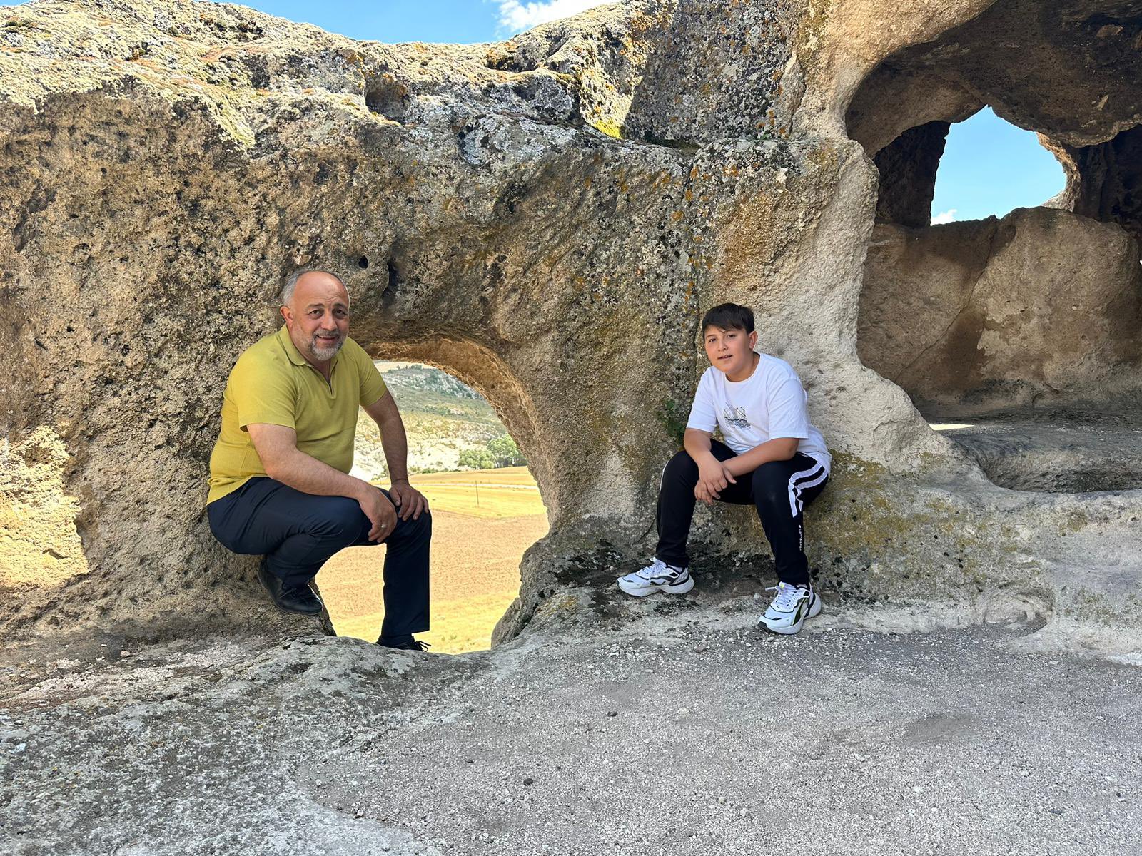 Baba ve Oğul Tarihi Yolculuğa Çıktı