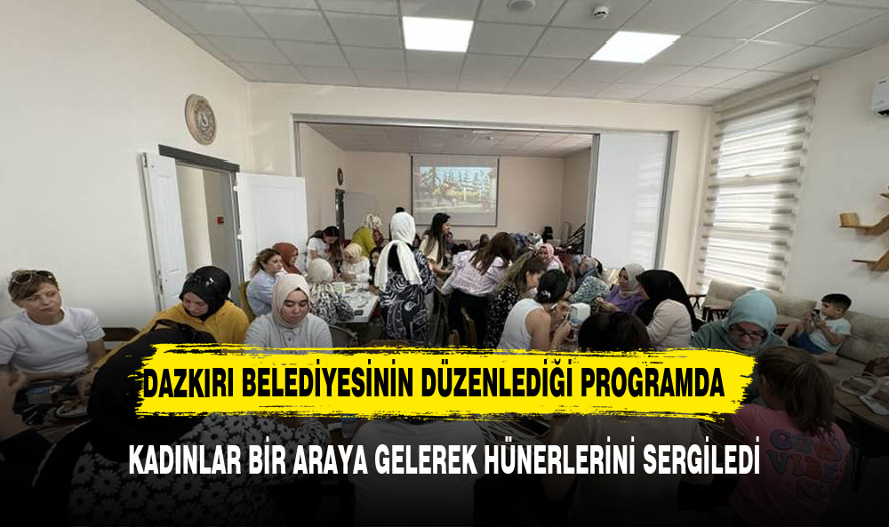 Dazkırılı Kadınlar, Makrome Sanatıyla Kaynaştı!