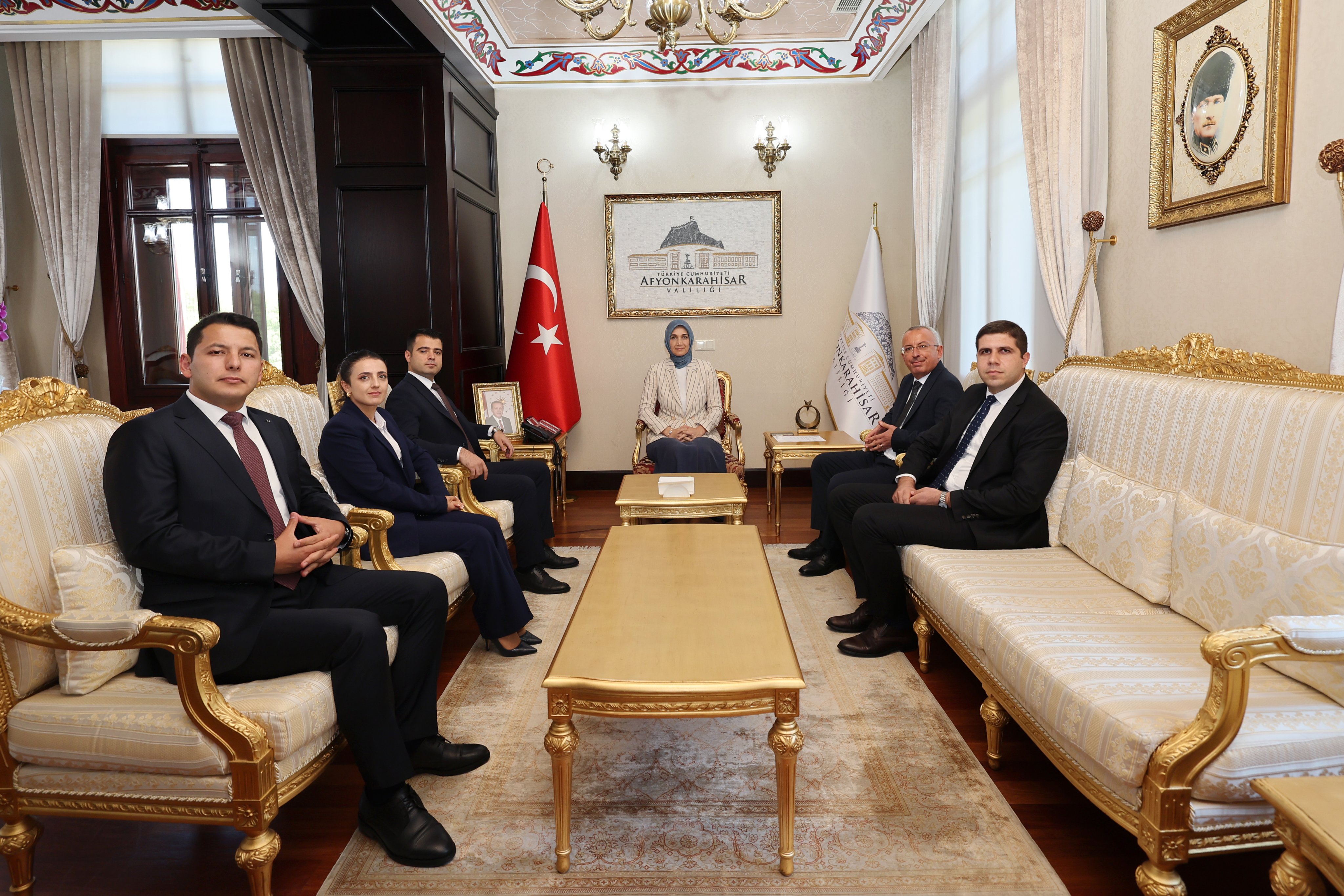 Başmüfettiş Tokgöz Vali Yiğitbaşı'yı Ziyaret Etti