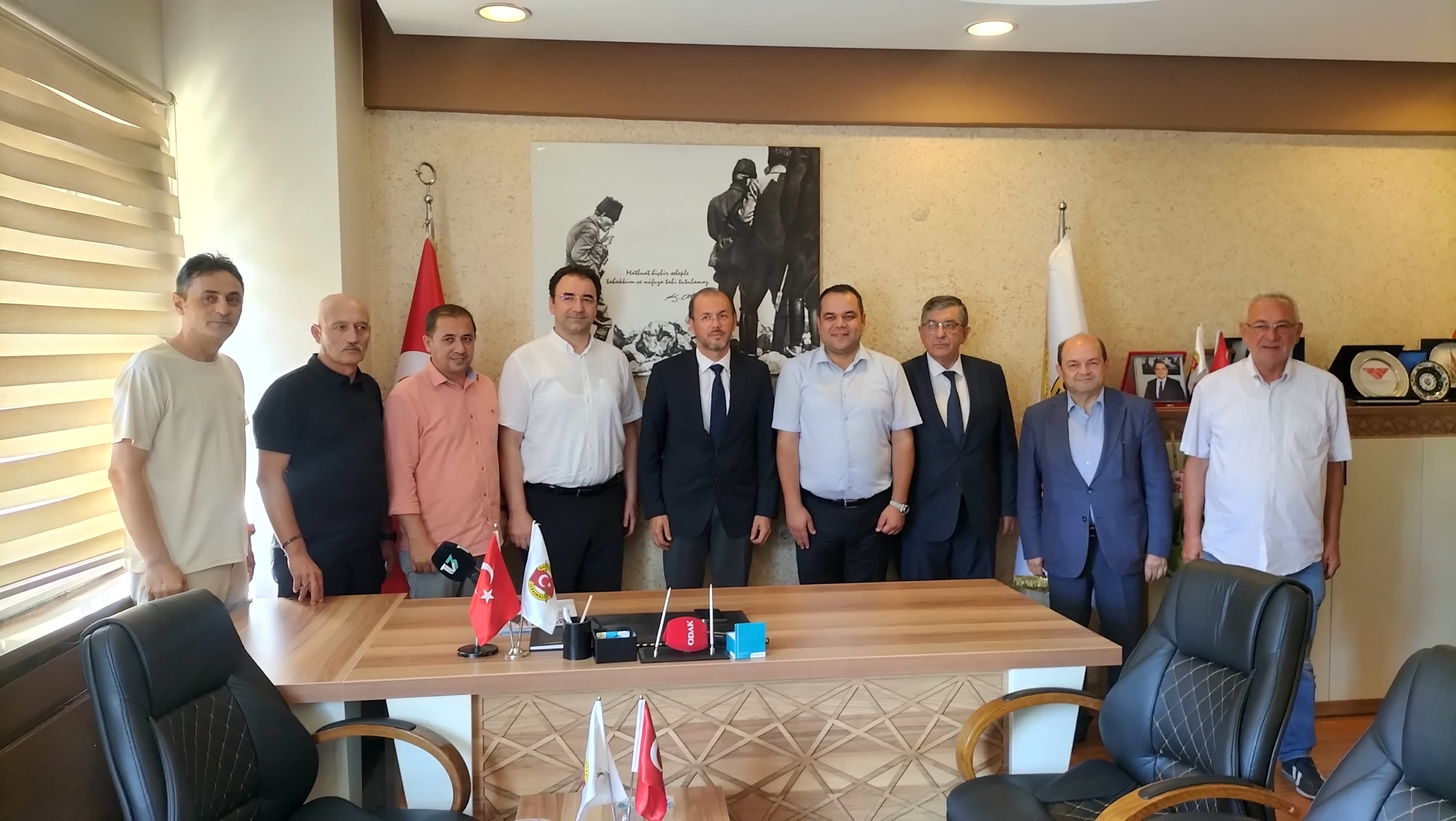 Rektör Okumuş'tan AGC'ye Ziyaret