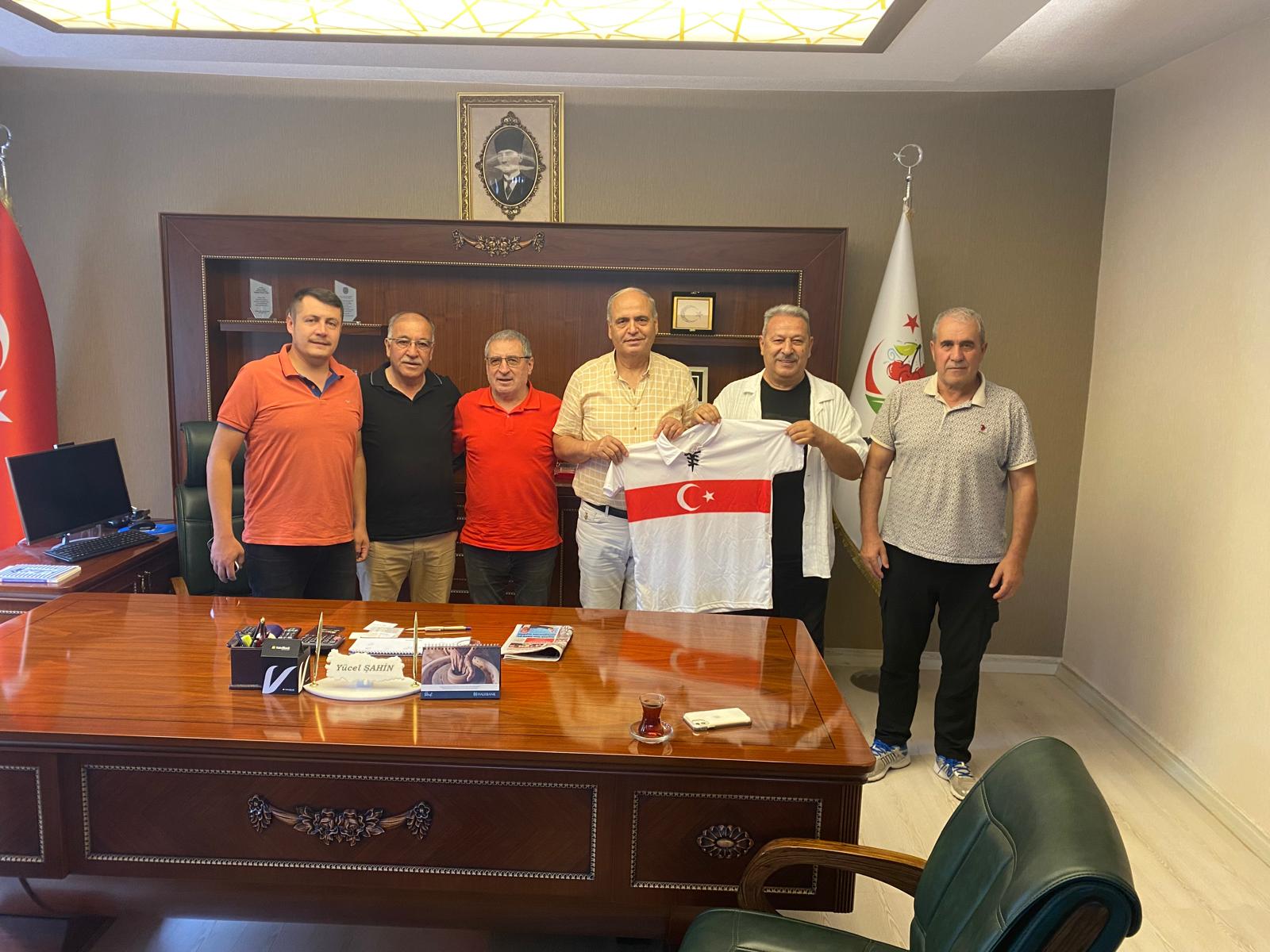 TÜFAD Başkanı Keser’den Başkan Şahin’ Ziyaret