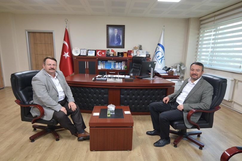Başkan Öztaş, SGK Afyon İl Müdürü  Fidan’ı ziyaret etti