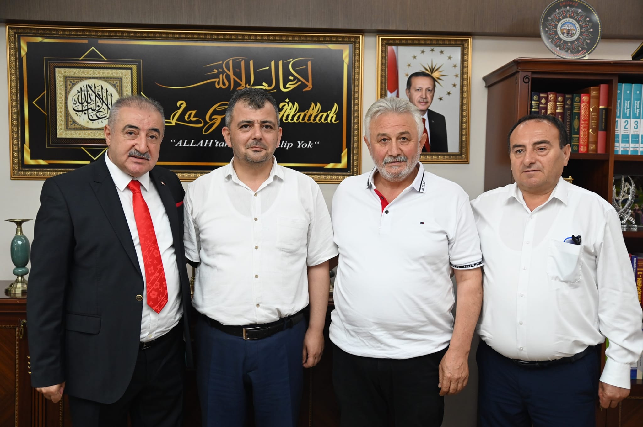 Başkan Koyuncu'ya Avrupa Birliği Türkleri Ve Emirdağ Platformlarından Ziyaret
