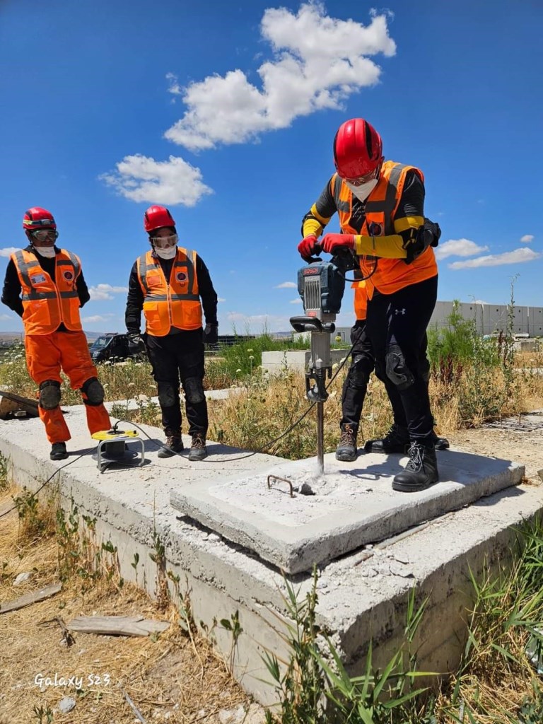 DAK 95-DİNAR ARAMA KURTARMA EKİBİNE EĞİTİM VERİLDİ