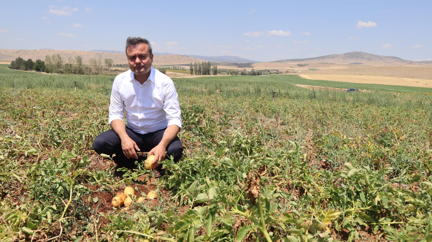 CHP İl Başkanı Erhan: "Patates Üreticileri Zarar Ediyor, Tarım Politikaları Acilen Gözden Geçirilmeli"