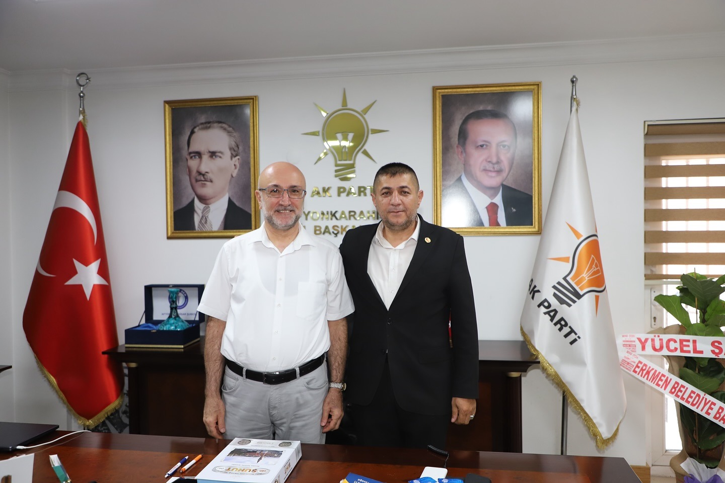 Başkan Uçmak'tan Şahin'e Ziyaret!