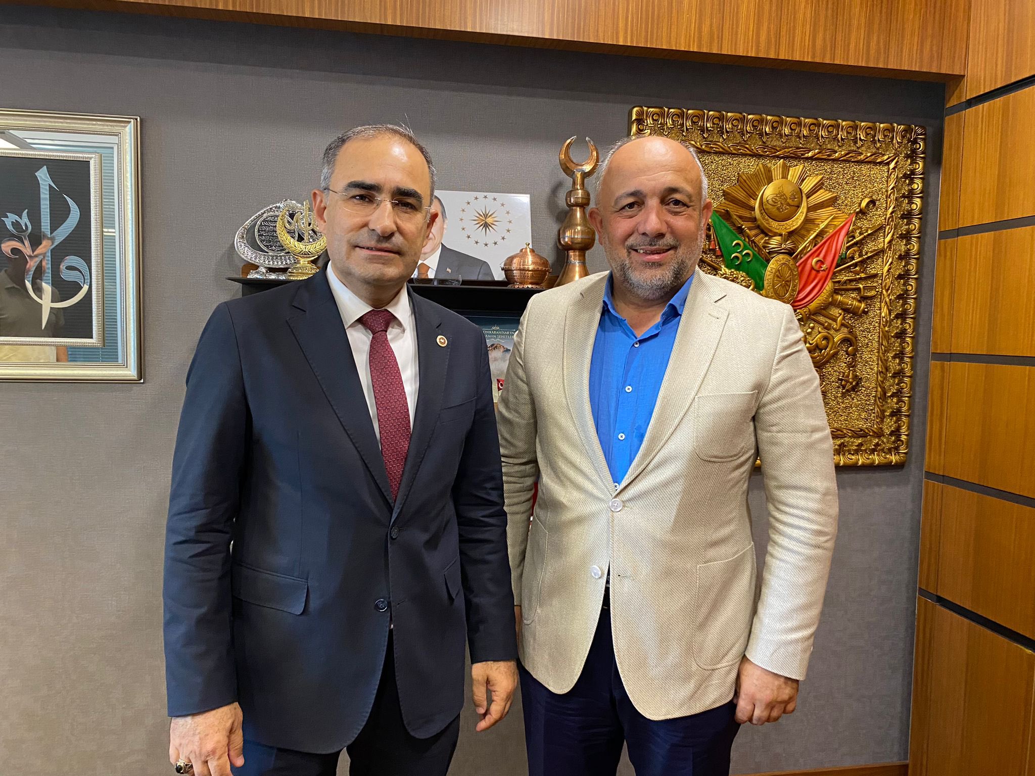 Gençlik ve Spor İl Müdürü Kasapoğlu, TBMM'de Milletvekilleri ile Bir Araya Geldi!