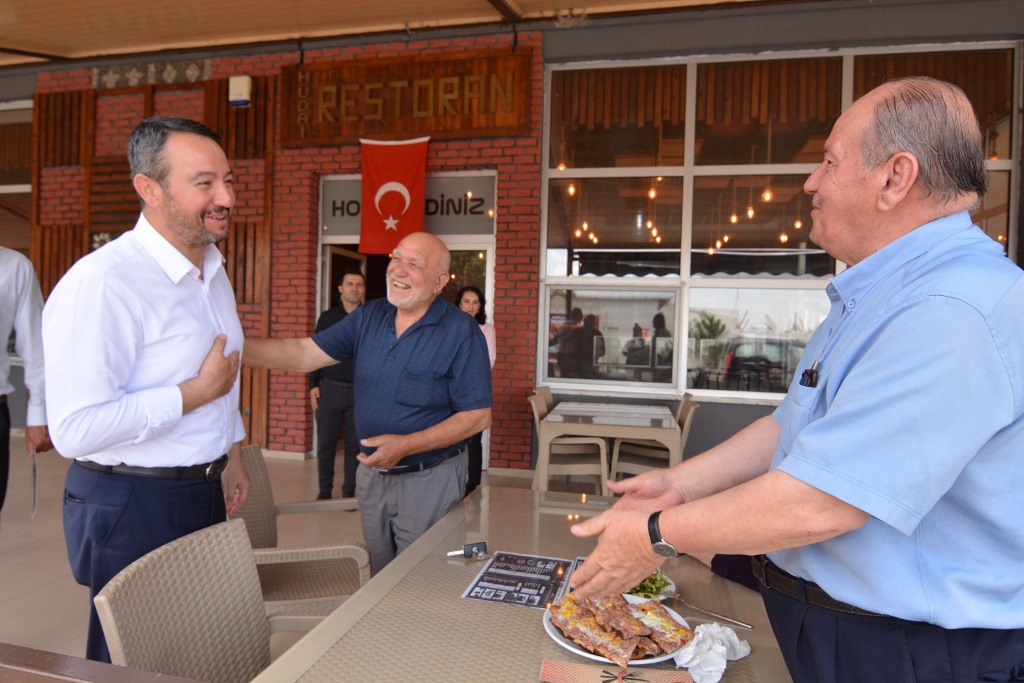 ÖZTAŞ, HÜDAİ RESTORAN'DA İNCELEMELERDE BULUNDU