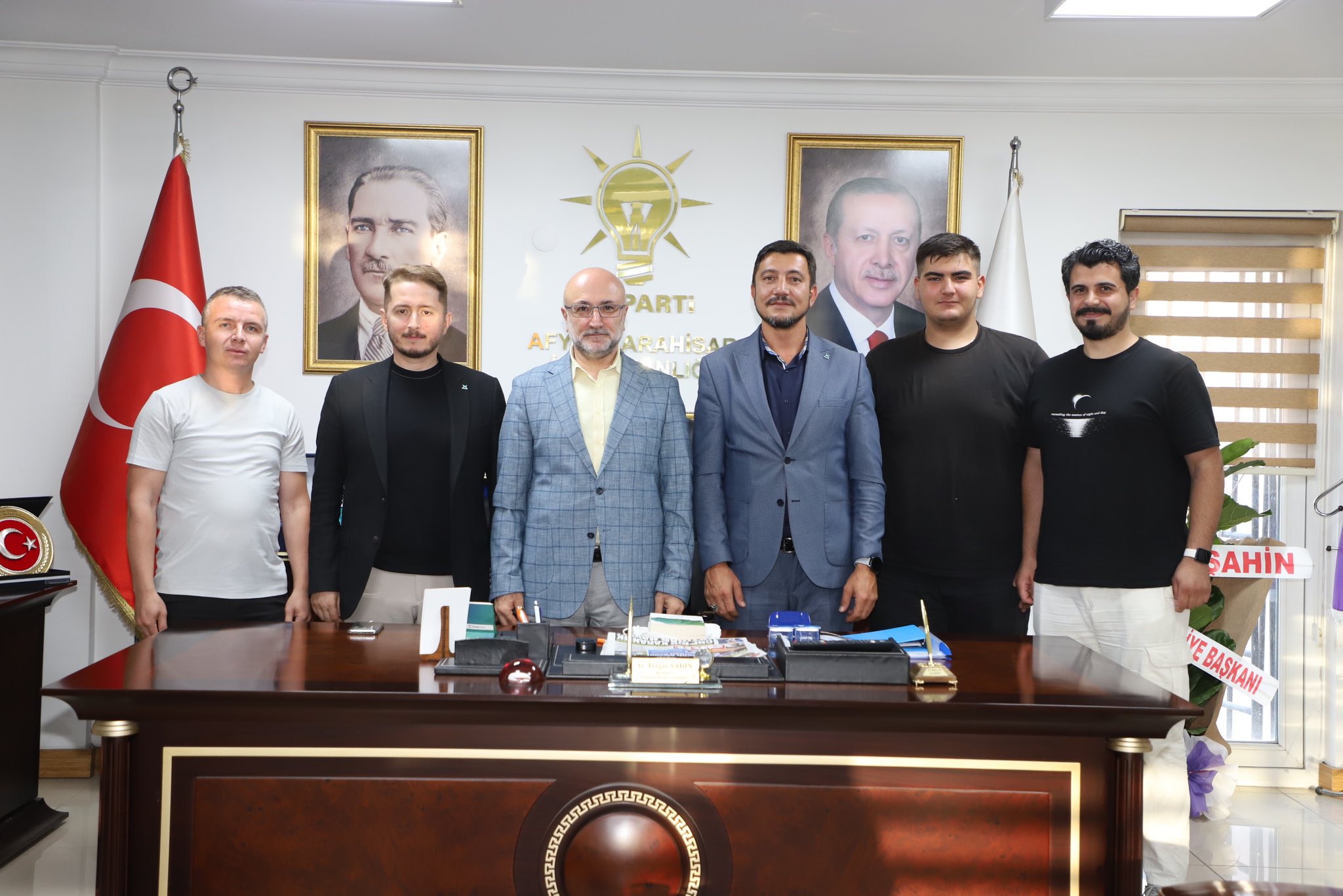 Başkan Şahin'e TÜGVA Yetkililerinden Ziyaret
