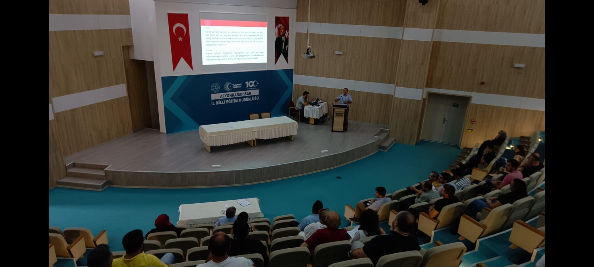 CAN ÖZEL ÖĞRETİM KURSLARININ SORUNLARINI ELE ALDI