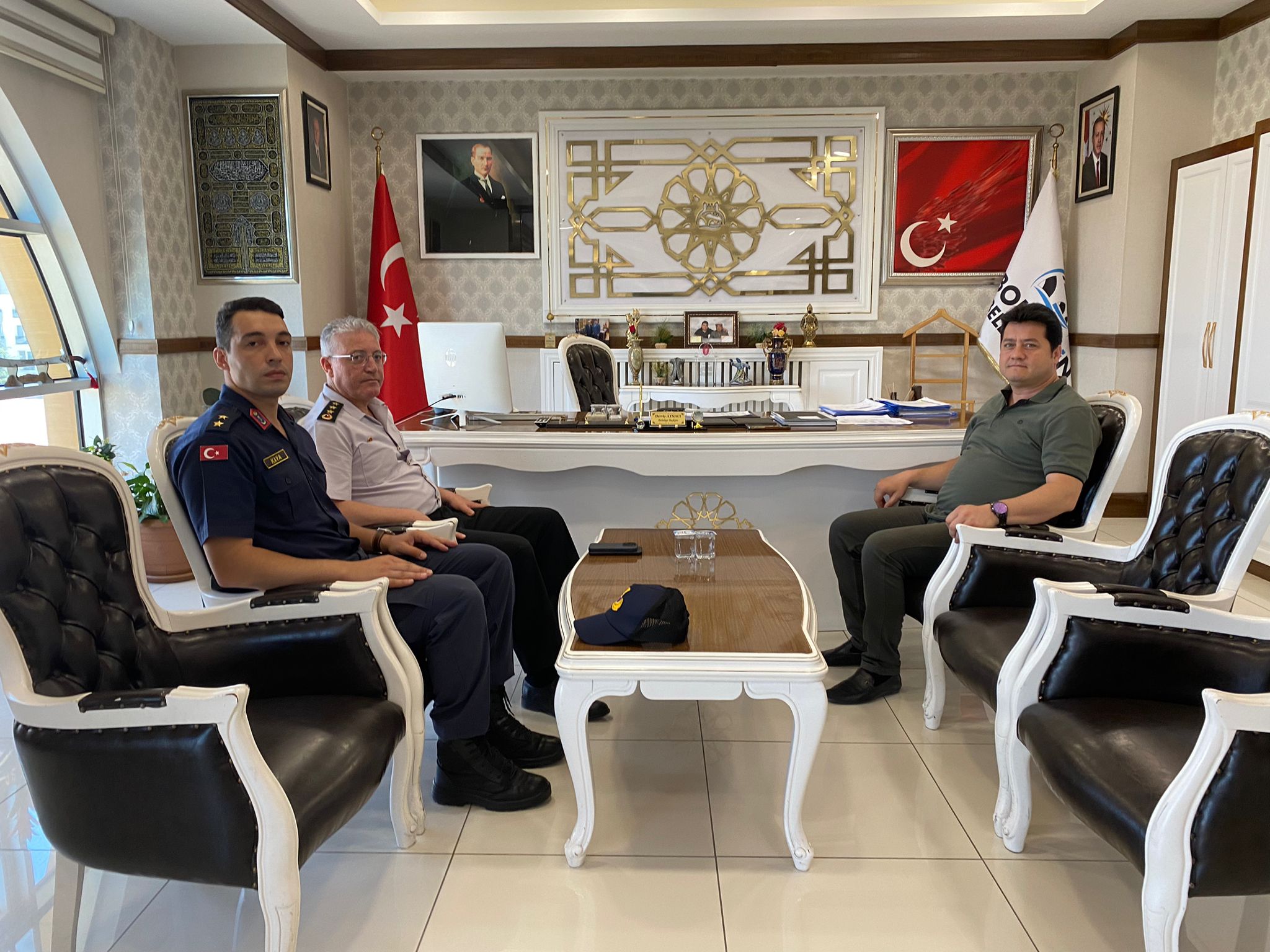 Albay Tolga Yağan’dan Başkan Aynacı’ya Ziyaret