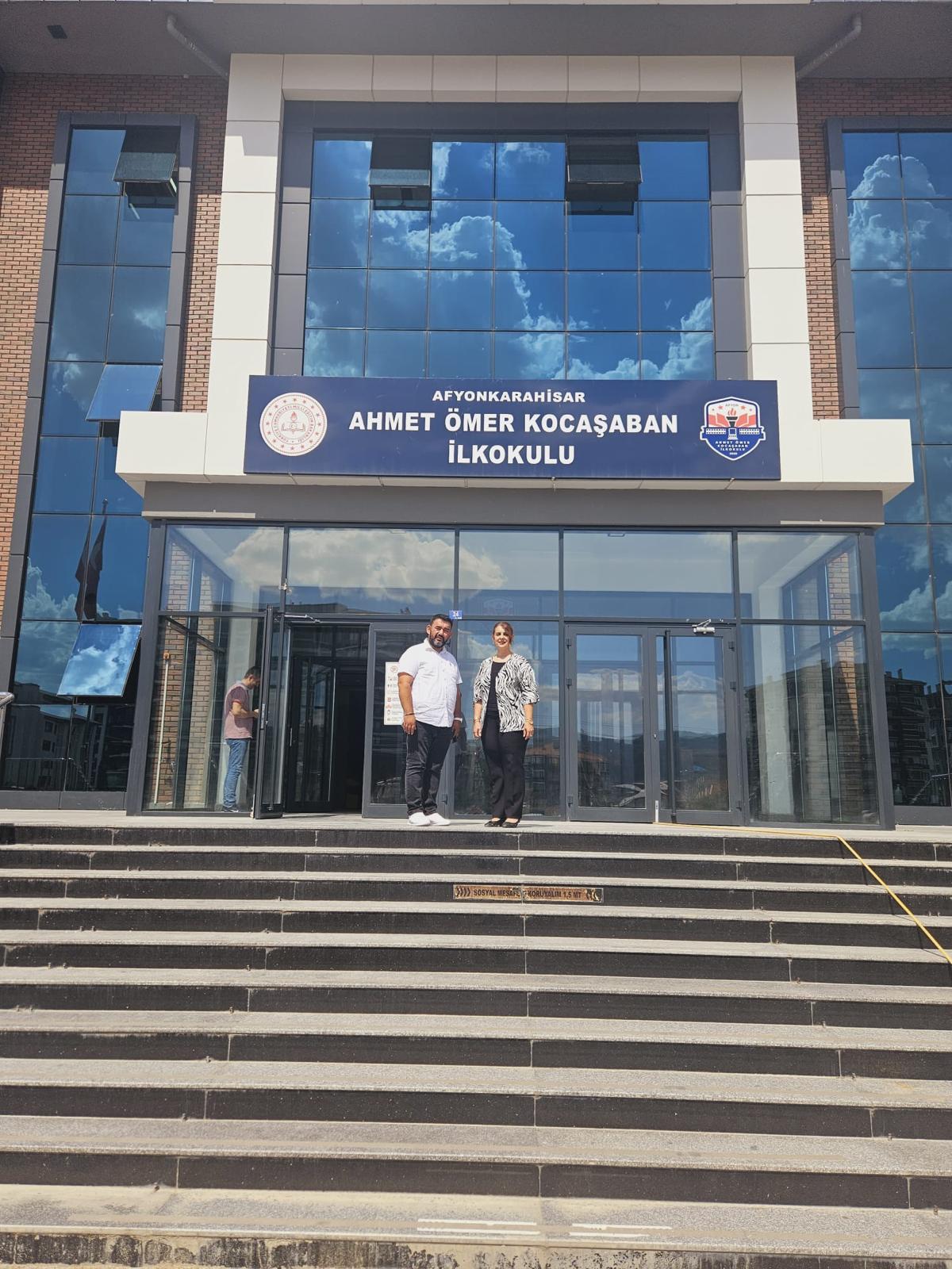 Abdullah Gökdeniz, Ahmet Ömer Kocaşaban İlkokulu Müdürü Oldu