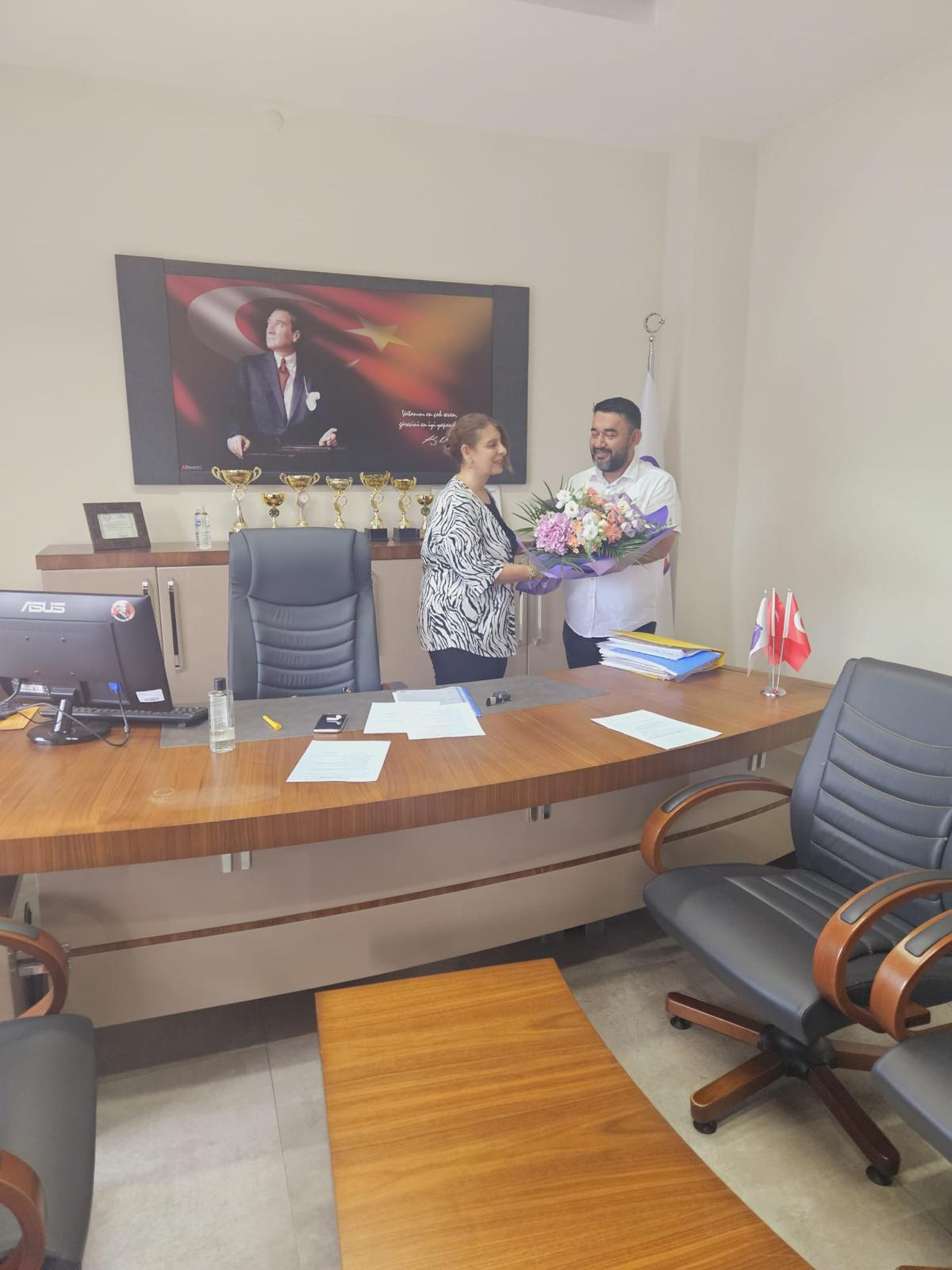 Abdullah Gökdeniz, Ahmet Ömer Kocaşaban İlkokulu Müdürü Oldu