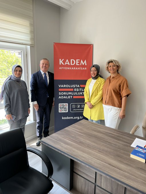 KADEM'i Ziyaret Etti Koçak Kadının Önemine Değindi