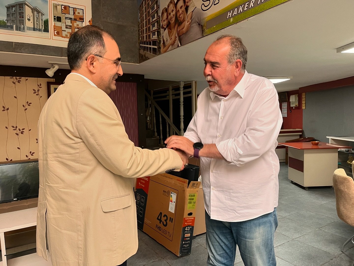 Vekilden Öte Bir Ağabey Bir Kardeş AK Partili Arslan’a Sıcak Karşılama