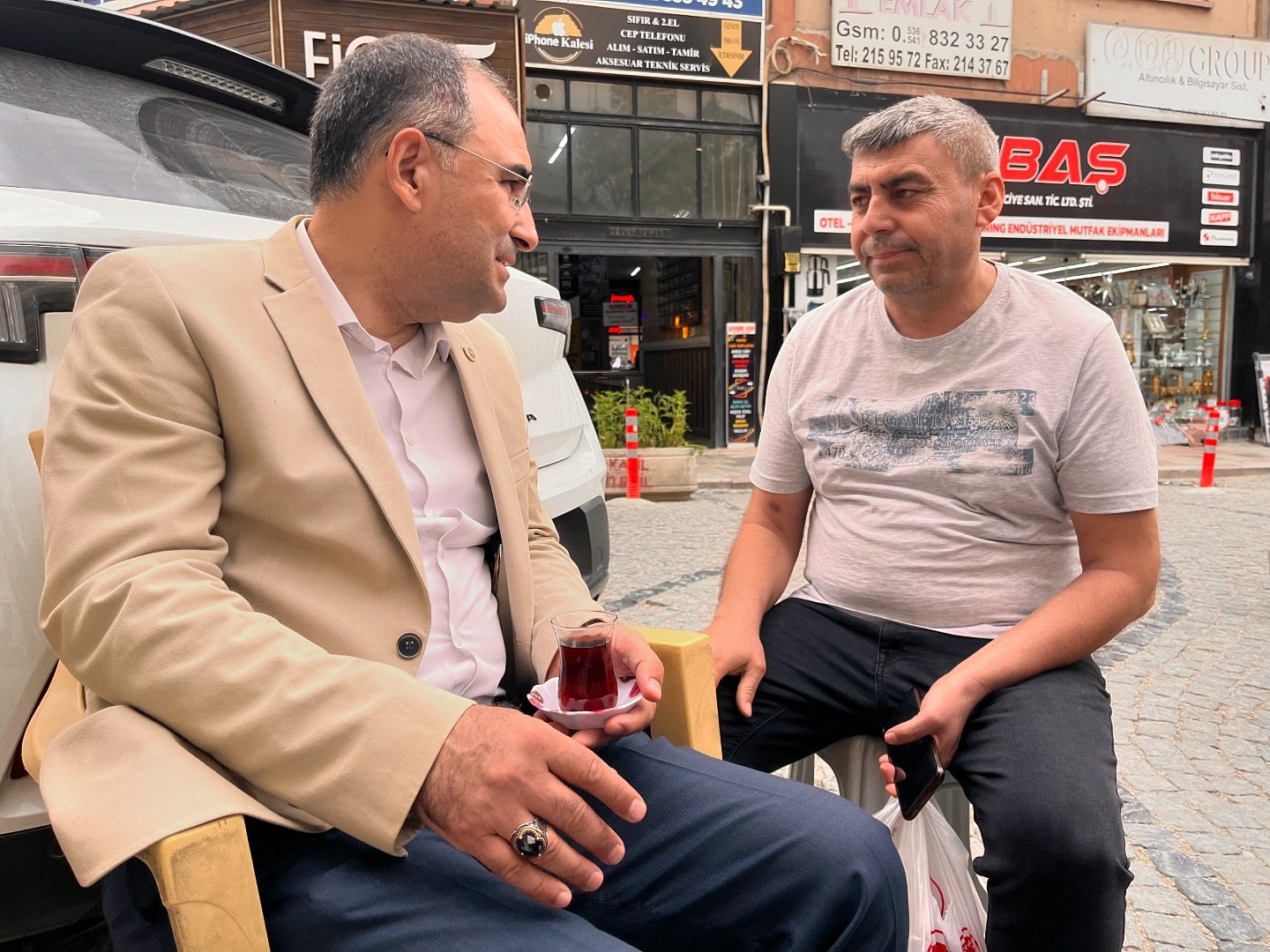 Vekilden Öte Bir Ağabey Bir Kardeş AK Partili Arslan’a Sıcak Karşılama