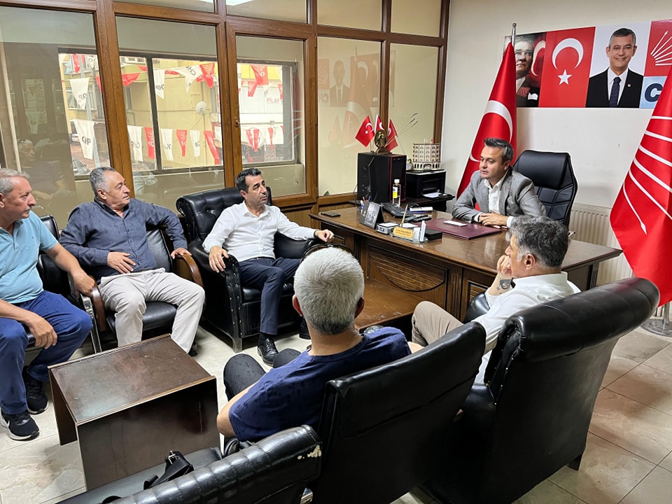 CHP’nin Etkili İsmi Erhan Adem Başkan Erhan’ı Ziyaret Etti