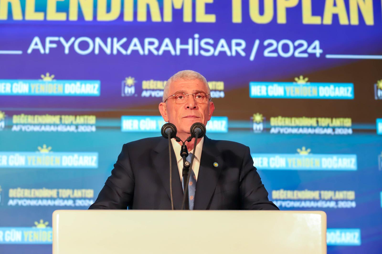 İYİ Parti Lideri Dervişoğlu Kurmaylarına Teşekkür Etti