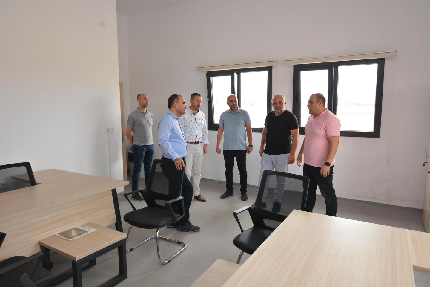 VALİ GÖKMEN ÇİÇEK SPOR SALONUNU YERİNDE İNCELEDİLER