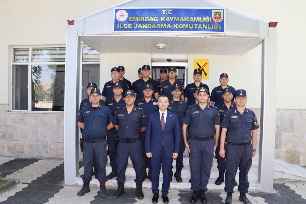 KAYMAKAM BİLİCİ, VEDA ETTİ