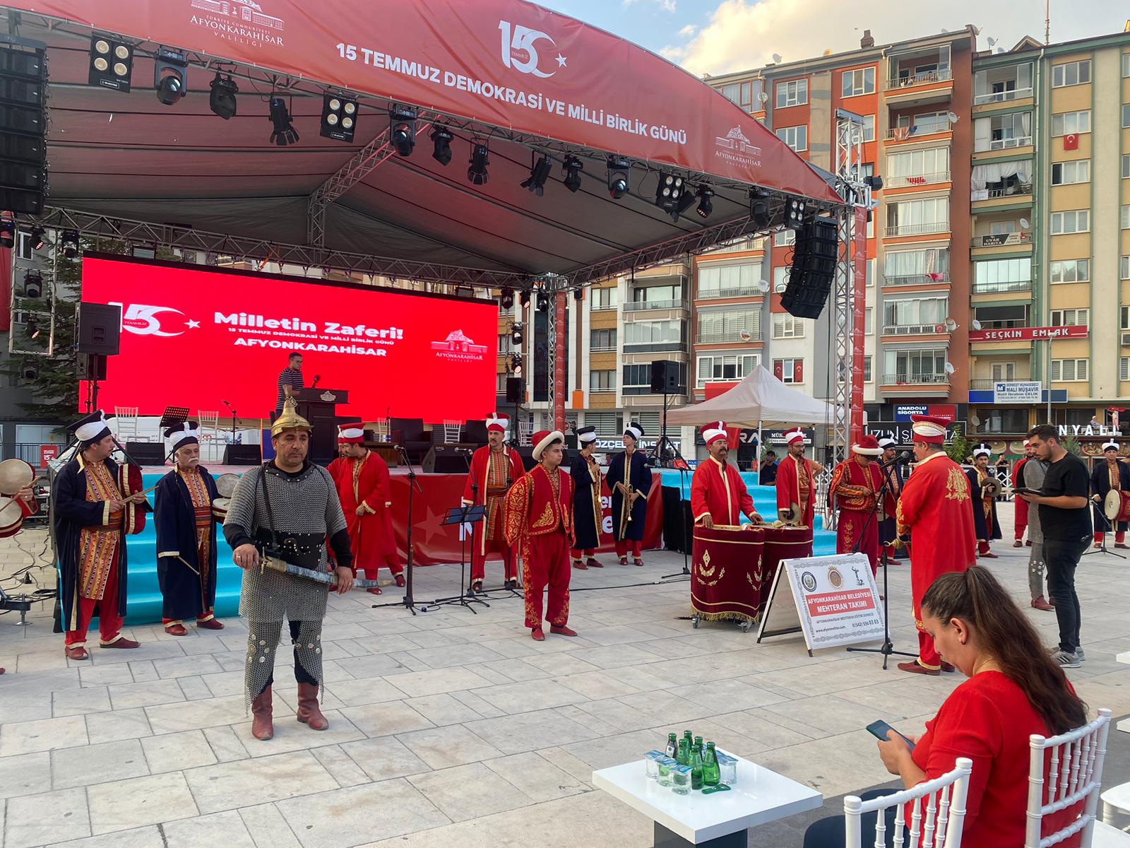 15 TEMMUZ ANMA HAZIRLIKLARI MEYDANDA SÜRÜYOR