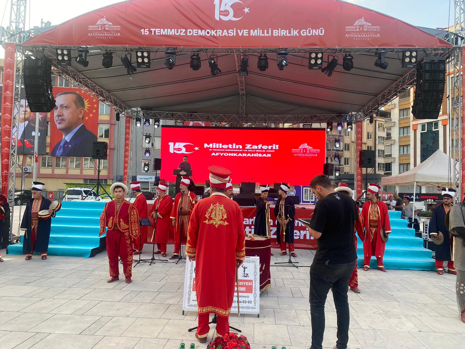 15 TEMMUZ ANMA HAZIRLIKLARI MEYDANDA SÜRÜYOR