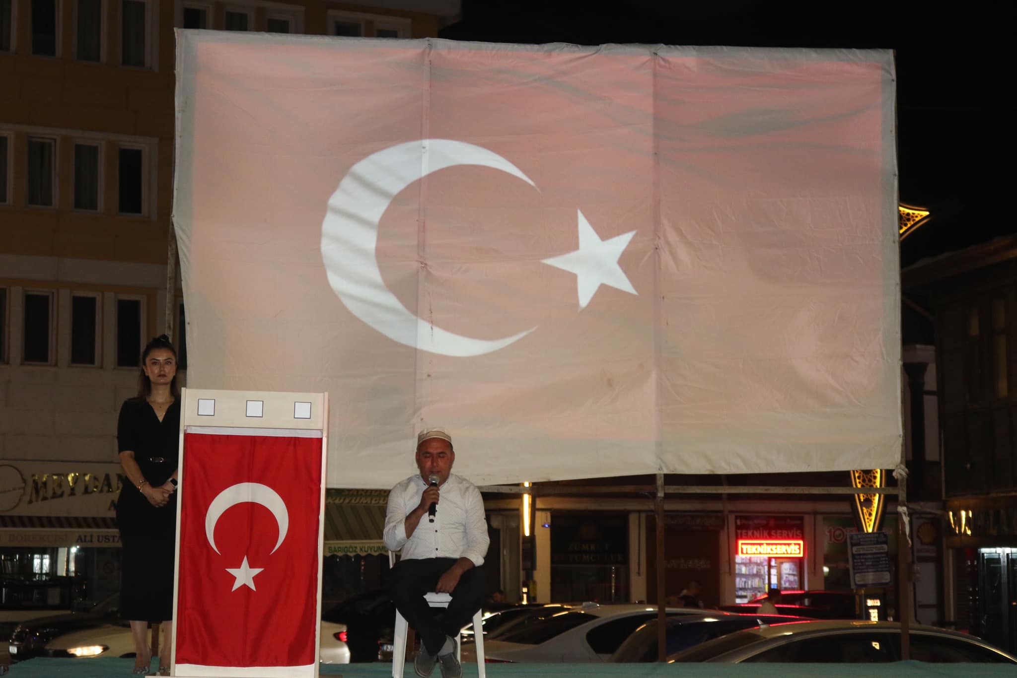 15 Temmuz Bolvadin'de Coşkuyla Kutlandı