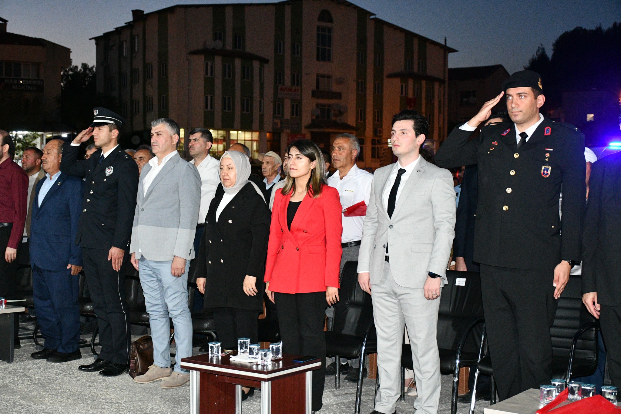 İSCEHİSAR'DA   15 TEMMUZ DEMOKRASİ VE MİLLİ  BİRLİK GÜNÜ ANMA PROGRAMI DÜZENLENDI